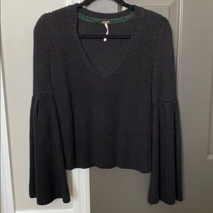 Free people flare arm sweater